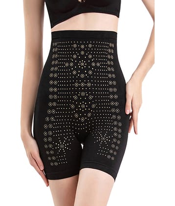 Flenzy Pack of 1 Cotton Women's Trimming Tights ( Black )