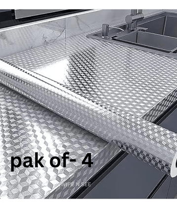 swipe n see Abstract Wallpaper ( 60 x 200 ) cm ( Pack of 4 )