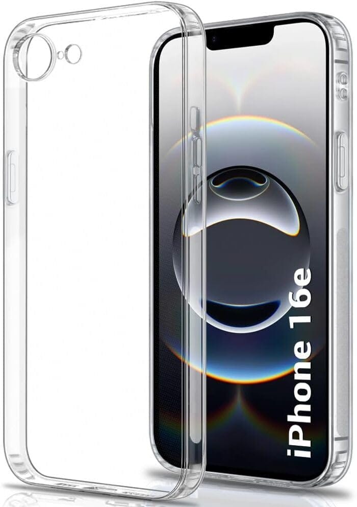 PLUGTECH TPU Ultra Hybrid Clear Camera Protection Back Cover Case for iPhone 16E