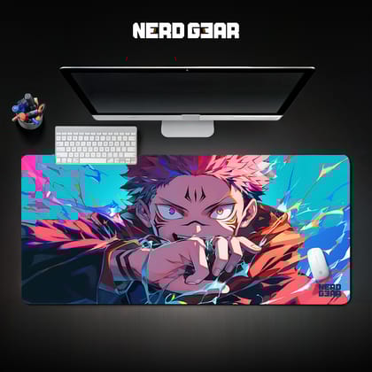 Jujutsu Kaisen Itadori Graffiti NerdMat-28 x 60 cm / Unstiched