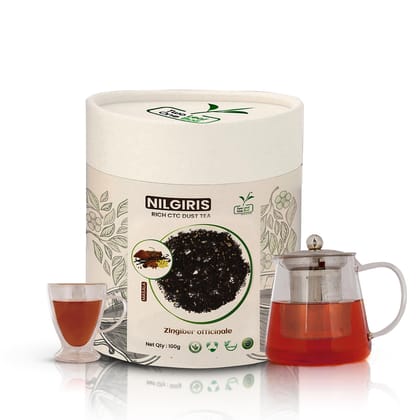 Two Dust One Bud Nilgris Rich CTC Dust Tea - Masala 100 Gms