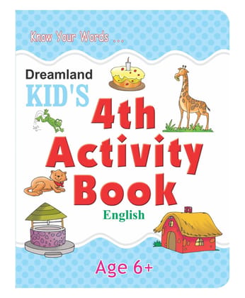 English Kid'S Activity Book Age 6+ - 4Th Activity Book: English (Kid'S Activity Books) [Paperback] Dreamland Publications [Paperback] Dreamland Publications