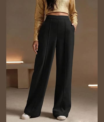 kotty Women Rayon Blend Casual Trousers ( White )