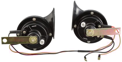 Lumax 055-HRA-W WINDTONE HORN 90MM 12V (SET)-Universal 4W