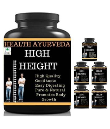 Hindustan Herbal high height vanilla flavor 0.6 kg Powder Pack of 6