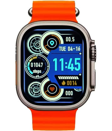 Vertical9 Android/iOS Bluetooth Calling Multicolor Smart Watch