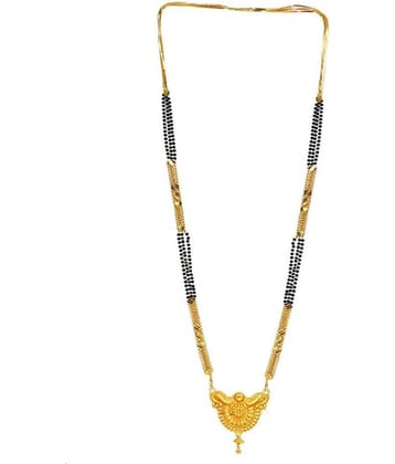 shankhraj mall - Golden Mangalsutra ( Pack of 1 )