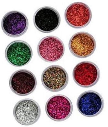 Elecsera Color Professional Ultra Shiny Glitter Eye shadow Palette (Multicolor)