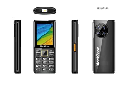 BLACKZONE S90 2.4 Inch vibration Display with Dual SIM & 3000mAh Big Battery