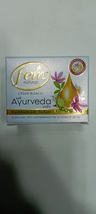 Fem natural cream bleach with ayurveda vidhi 10g