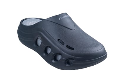 Abros Gents Black / D. Grey Chappal EVA-Black / D. Grey / 10