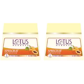 Lotus Herbals Apriscrub  Fresh Apricot Scrub270G ( Pack Of 2 )