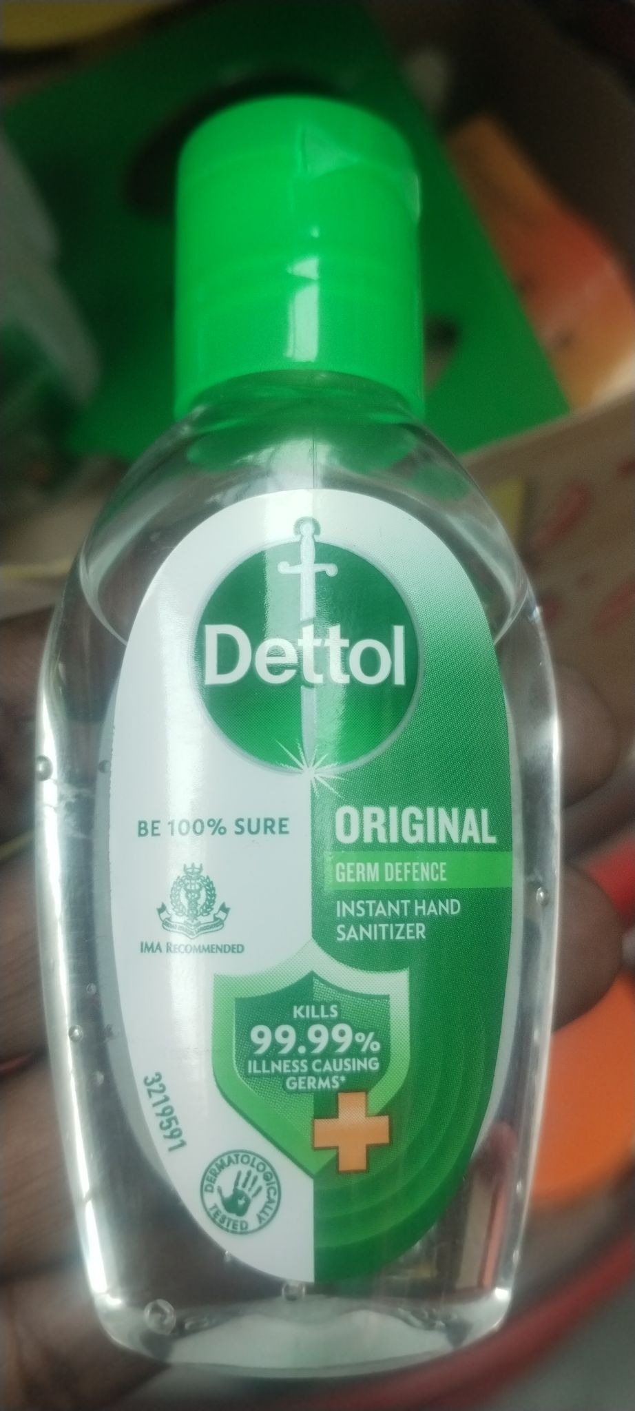 Dettol hand sanitizer