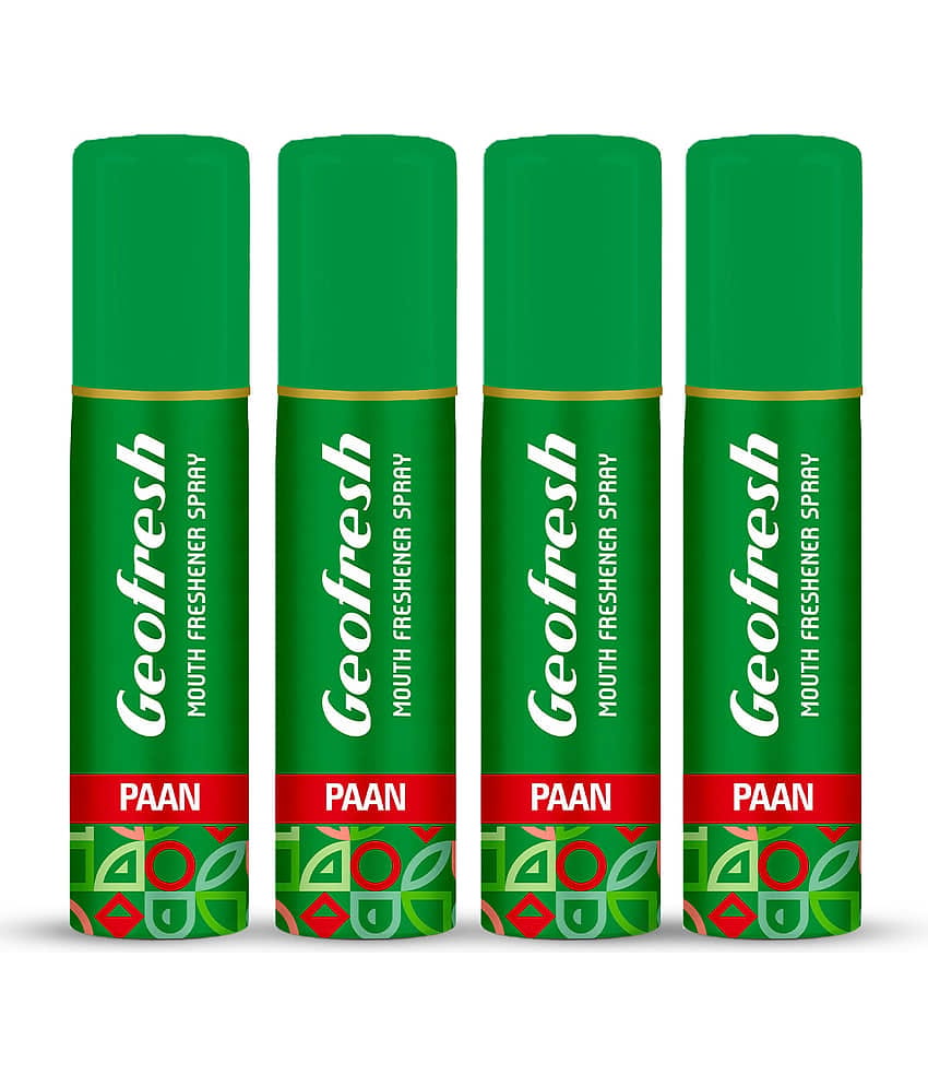 Leeford Breath Freshener Spray Paan 15 g Pack of 4