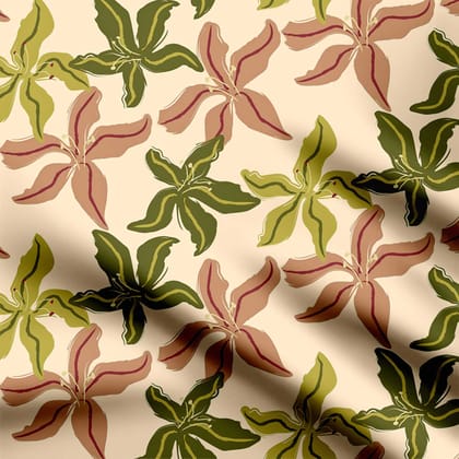 Colorful Lily-Cotton
