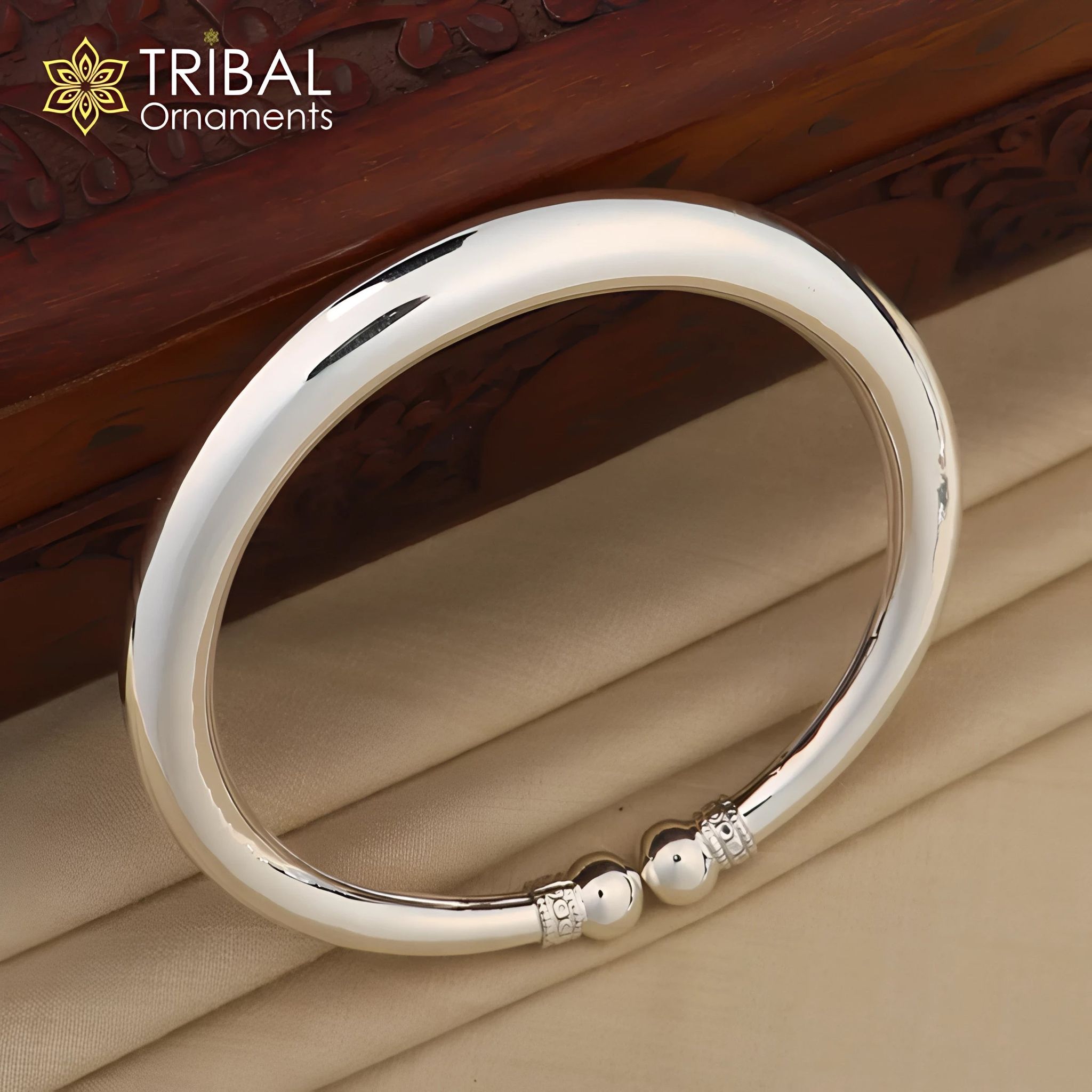 925 sterling silver plain shiny design customized foot bracelet ankle kada  belly dance jewelry for unisex nsfk65