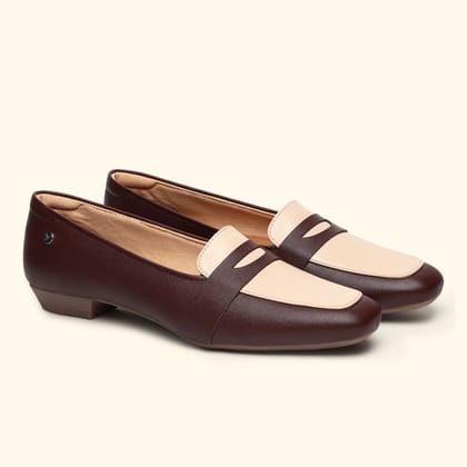Bliss Loafers 005 for Women-Brown / 3