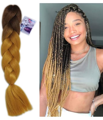 RITZKART - Yellow Clip In Hair Extension