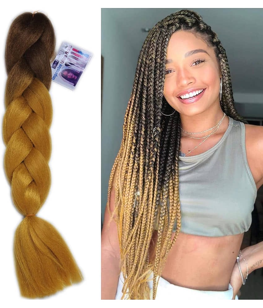 RITZKART - Yellow Clip In Hair Extension