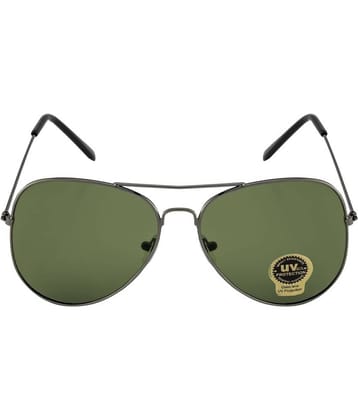 Fair-X - Dark Grey Pilot Sunglasses ( Pack of 1 )