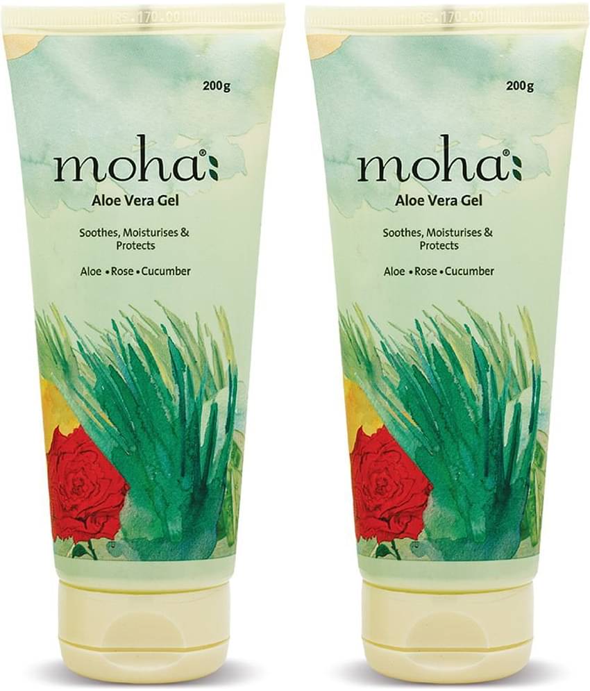 Moha Aloe Vera Gel-200gm (Pack Of 2)