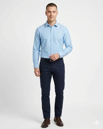 Mens Premium Sky Blue or light Blue (Glacier Blue) Cotton Shirt (60x40 Fabric) | Formal Wear | Regular Fit | Mens Premium Sky Blue or light Blue (Glacier Blue) Cotton Shirt (60x40 Fabric) | Formal Wear | Regular Fit |