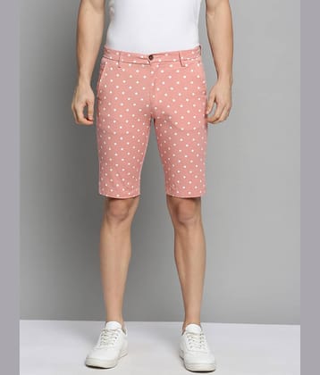 Showoff - Peach Cotton Men's Shorts ( Pack of 1 )