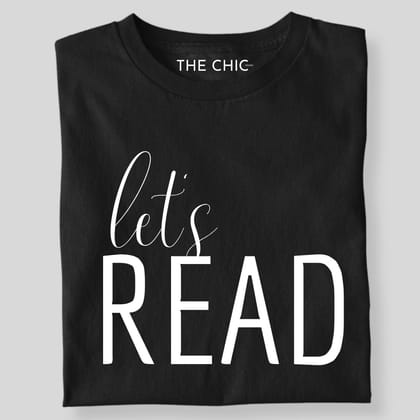 LET'S READ-Black / S