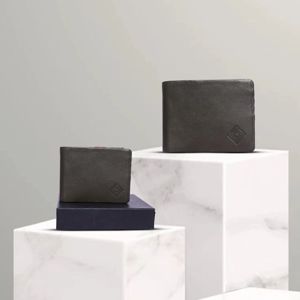 Men's Genuine Leather Wallet | Slim & Stylish Bifold