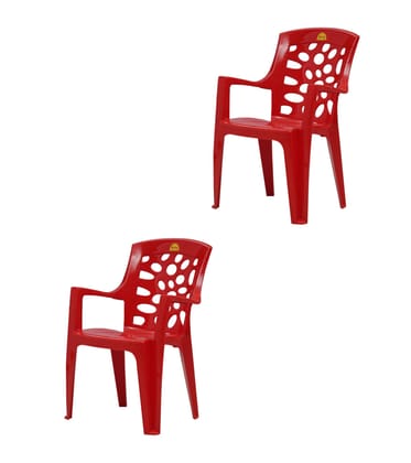 Supreme Furniture Tweeti Plastic Armless Stylish Chair Suitable for Home, Office, Hotel, Resort, Restaurant, Indoor and Outdoor