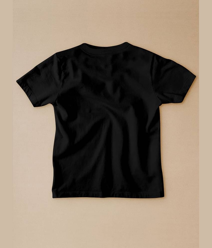 Be Awara Pack of 1 Unisex for Baby Cotton T-Shirt ( Black )