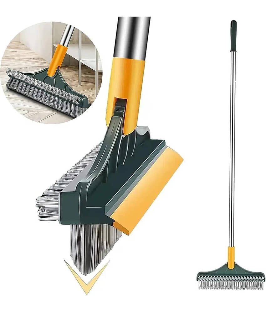Bathroom Cleaning Brush 2 in 1 Floor Scrub Brush