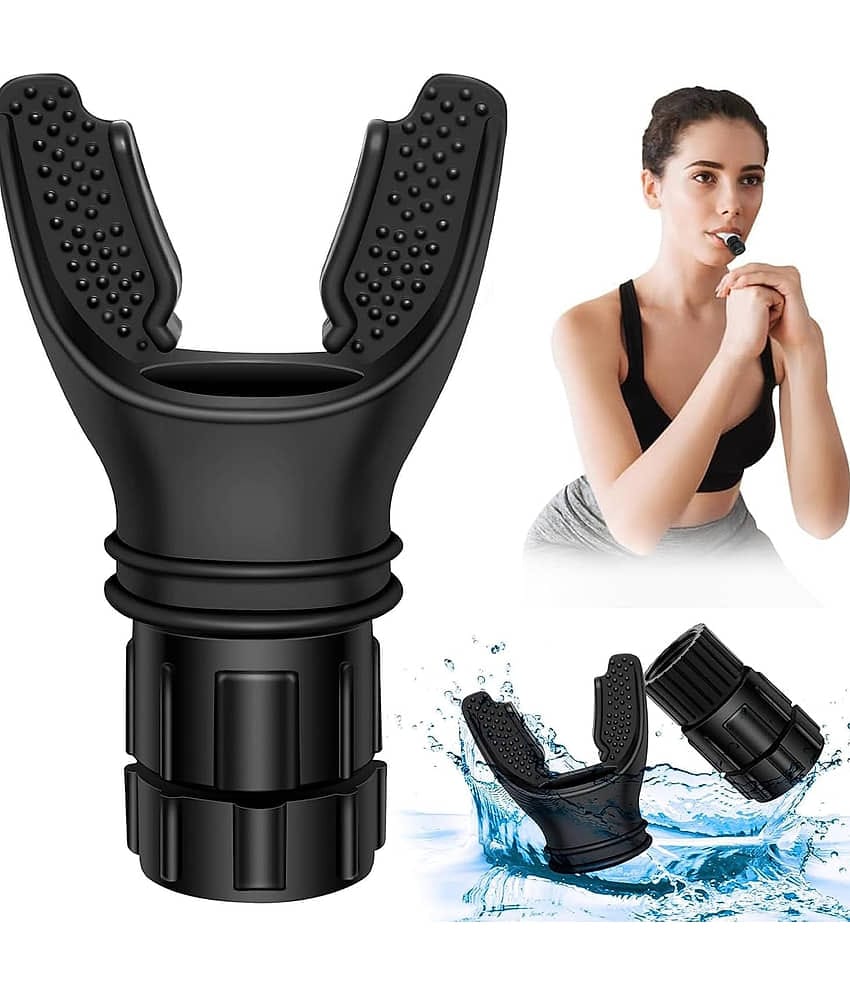 Breathing Exercise Trainer Machine for Lungs, Lung Capacity Enhancer Exerciser Equipment Respiratory Muscle Trainer Device Increased Sports Breathing Ability Fitness Men Women
