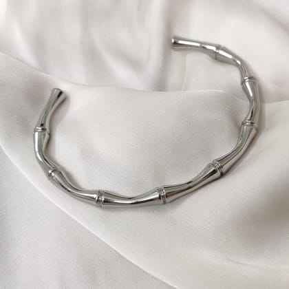 Eve Cuff Bracelet - Silver
