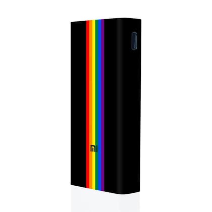 Rainbow Lines Mi Powerbank Skins