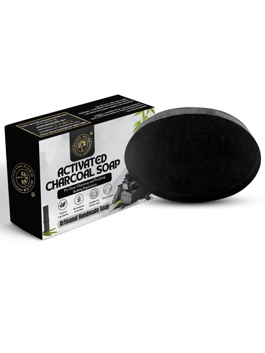 Handmade Activated Charcoal Soap