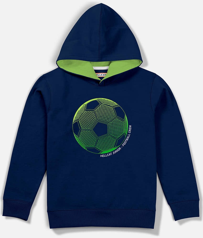 HELLCAT Pack of 1 Boys Fleece Sweatshirt ( Multicolor )