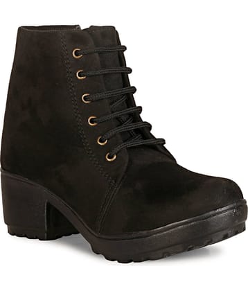 Saheb - Black Women's Ankle Length Boots