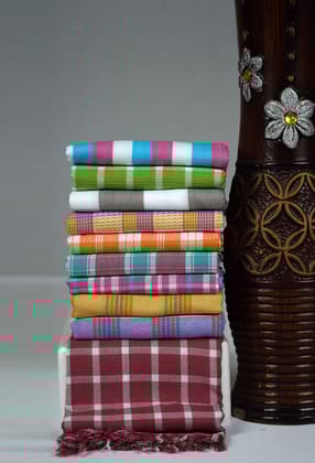 CHALLENGING PRICE RIXO BATH TOWEL COTTON 29 X 58 - CBT-03 RX  ASSORTED COLOURS