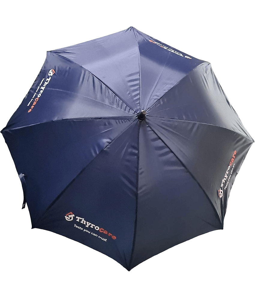 Thyrocare Technologies Limited Black 1 Fold Umbrella