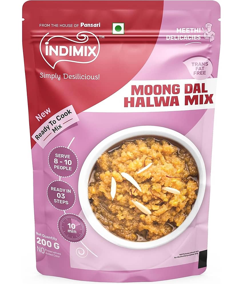 INDIMIX RTC Moong Dal Halwa 200 gm