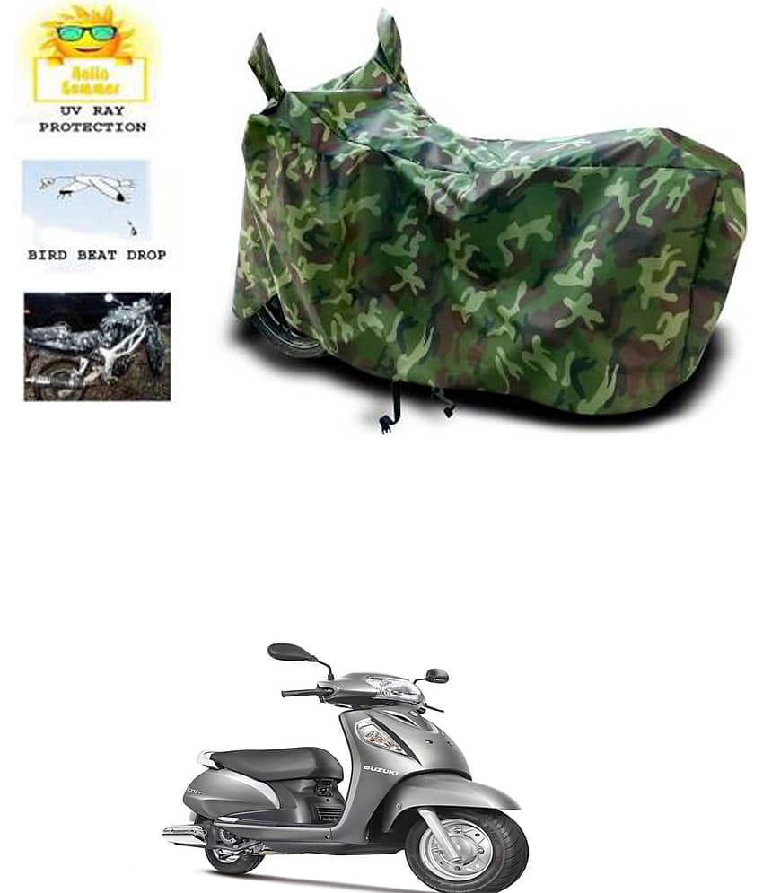 RONISH Bike Body Cover for Suzuki Access 125 ( Pack of 1 ) , Multicolour