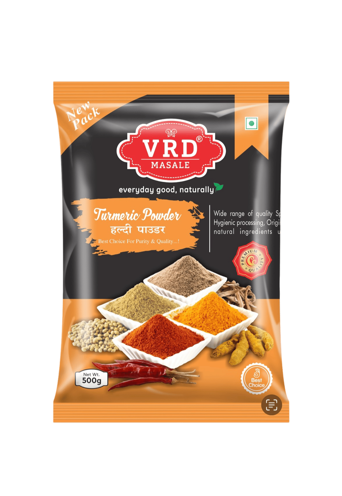 Turmeric Powder 500 GMs