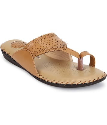 ORTHO JOY - Beige Women's Flats