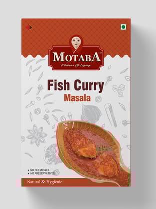 MOTABA Fish Curry Masala, 100 gm