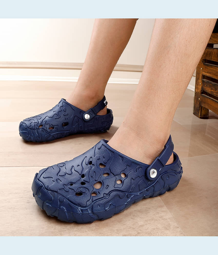 PM Traders - Blue Men's Clogs
