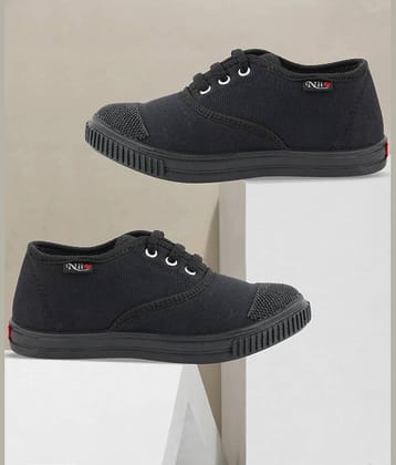 PUPINE - Black Boy's School Shoes ( 1 Pair )