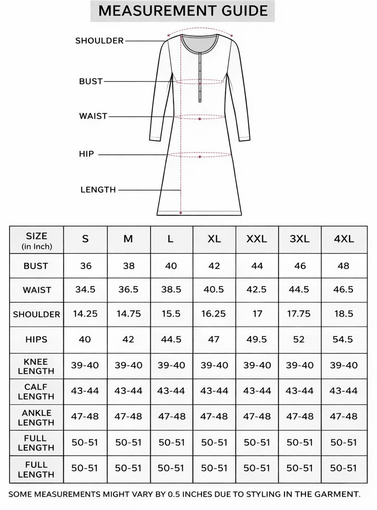 Size Guide Size Guide