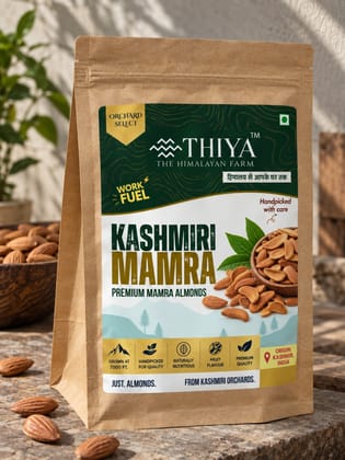 Thiya Kashmiri Mamra Almonds | Kashmir's Finest | Mamra Almonds | 200g