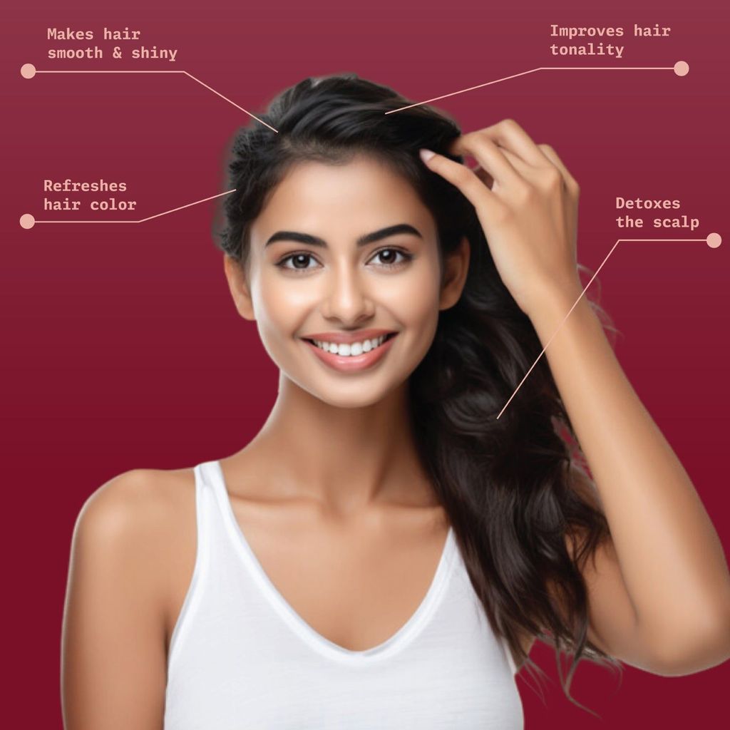 Ningen Arnica Hair Toner I Enriched with Potent Soapnut (Reetha) Extracts I Dermatologically Tested, Paraben Free I Manages Hair Color and Texture, Long Lasting Effects I 200g